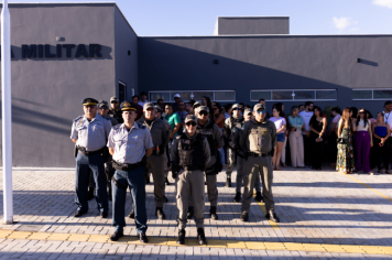 Foto - Novo Destacamento da Polícia Militar