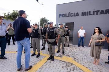 Foto - Novo Destacamento da Polícia Militar
