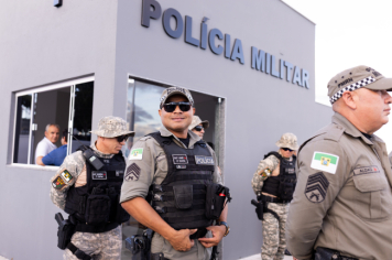 Foto - Novo Destacamento da Polícia Militar