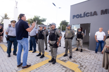 Foto - Novo Destacamento da Polícia Militar