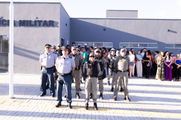 Foto - Novo Destacamento da Polícia Militar