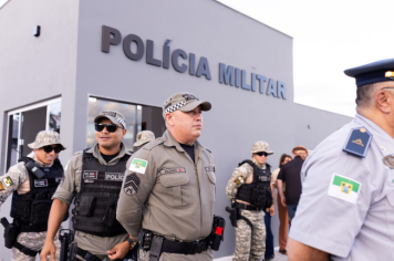Foto - Novo Destacamento da Polícia Militar