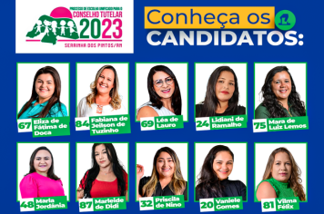 Conheça os candidatos ao Conselho Tutelar de Serrinha dos Pintos/RN.