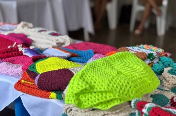 Finalização da Oficina de Crochê