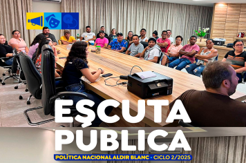 Escuta Pública da Lei Aldir Blanc: Ciclo 2/2025