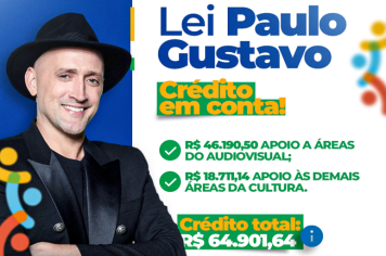  Lei Paulo Gustavo - Serrinha dos Pintos 