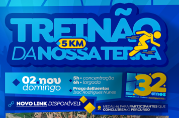 Domingo é dia de Treinão da Nossa Terra