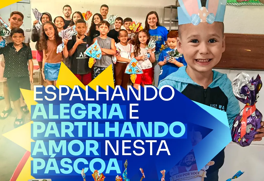 Entrega de ovos de Páscoa para os alunos da Rede Municipal