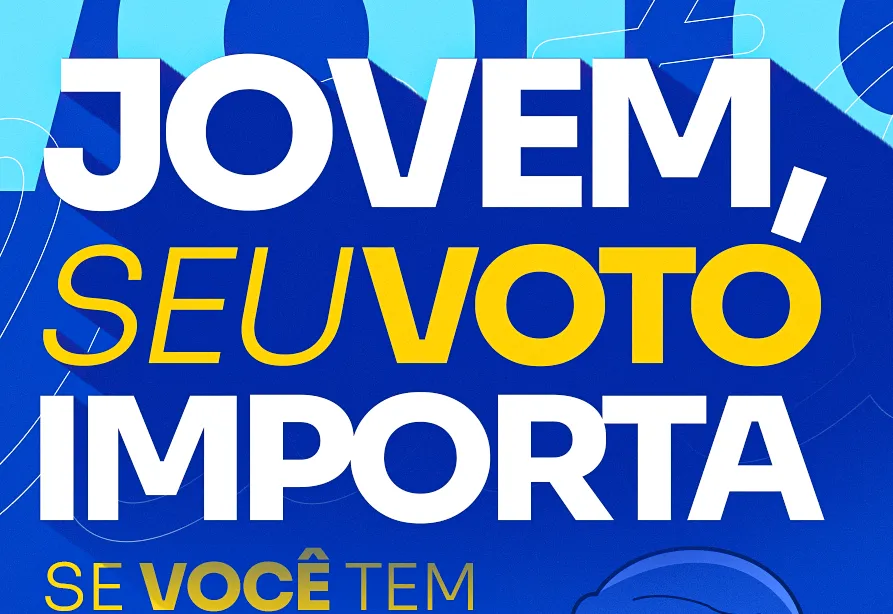 Jovem: Seu voto importa!