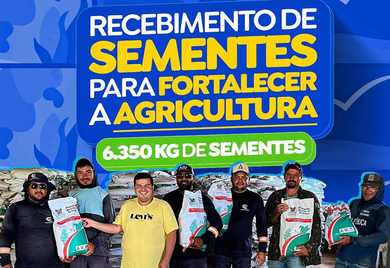 PROGRESSO PARA OS AGRICULTORES!