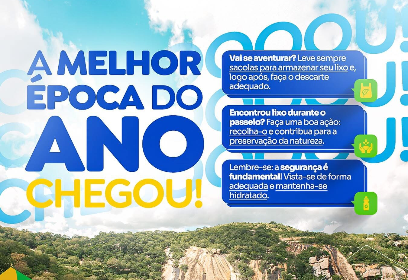 A MELHOR ÉPOCA DO ANO CHEGOU!