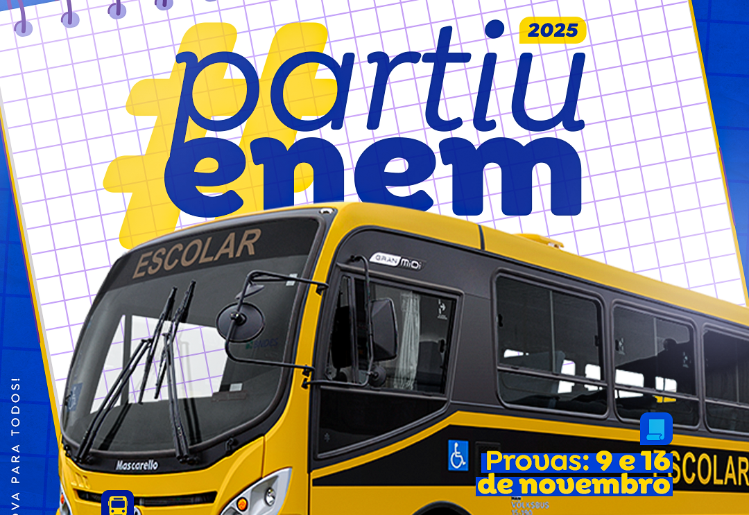 Disponibilização de transporte para ENEM 2025