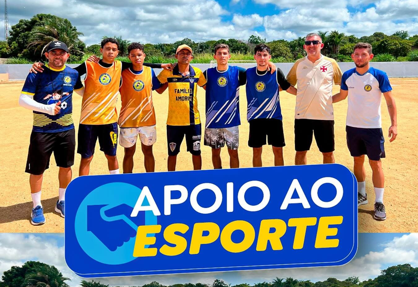 Secretária de Esporte realiza uma avaliação técnica no Campo de Futebol Edmarzão, nas categorias sub-15 e sub-17.