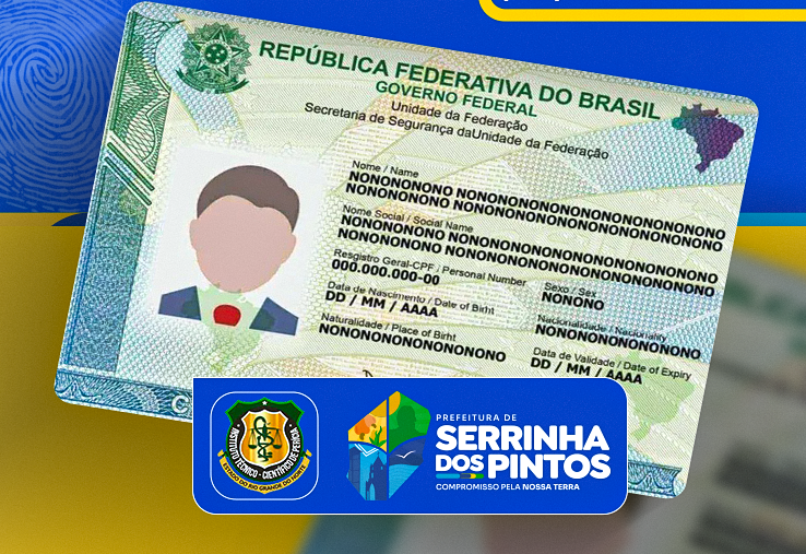 Comunicado sobre a Confecção de Carteiras de Identidade Nacional (CIN)