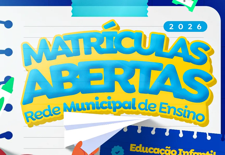 Cronograma de matrículas da Rede Municipal de Ensino